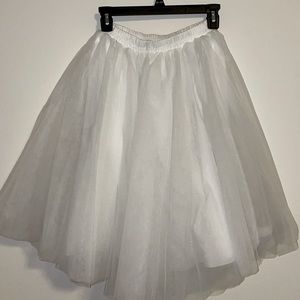White Tool Skirt